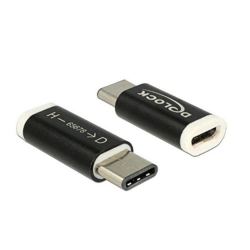 Adaptateur Delock micro USB B - USB C Adaptateur Delock micro USB B - USB C