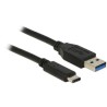 Câble USB 3.1 USB-C Delock 1m