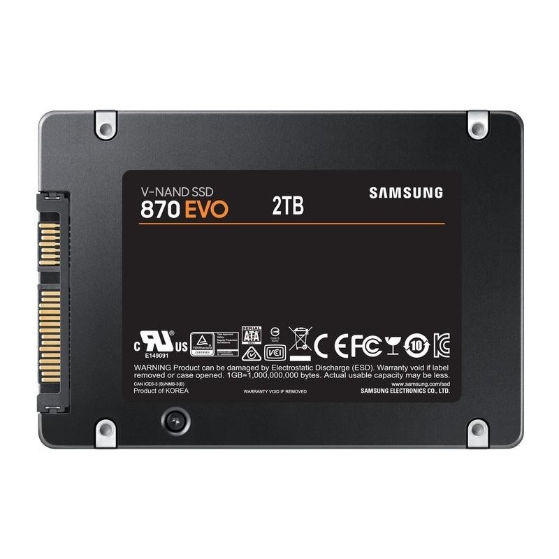 SSD Samsung 870 EVO SATAIII 2 TB