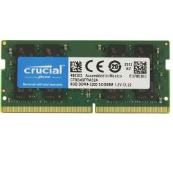 Mémoire 8 GB Crucial SO-DIMM DDR4 3200 MHz CL22