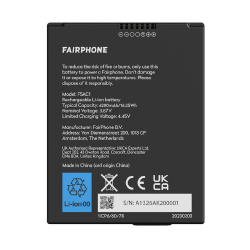 Batteria Fairphone 5
