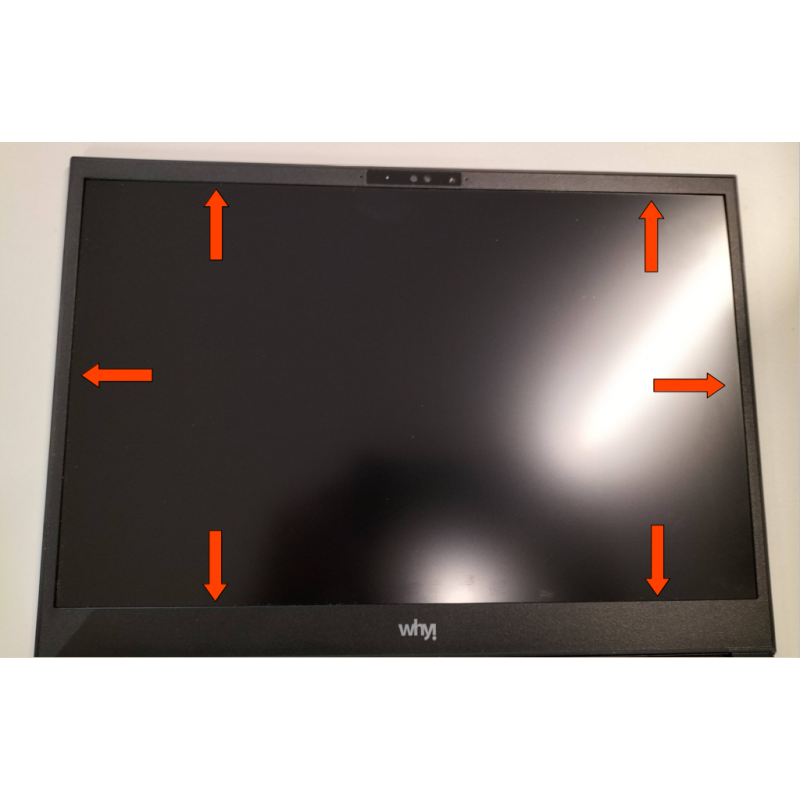 Bildschirmrahmen für V540TU