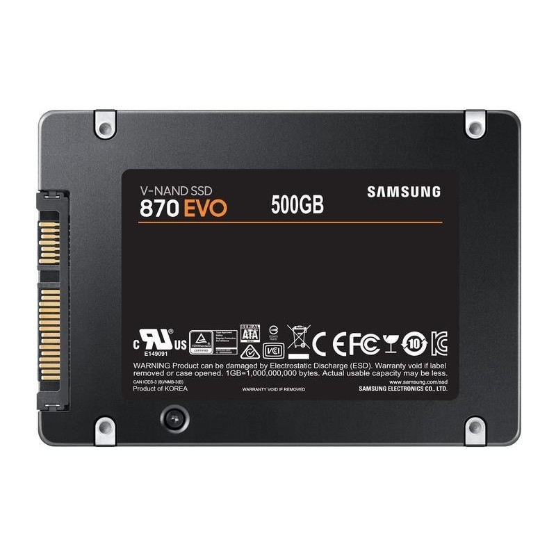 Samsung SSD 870 EVO 2.5" SATA 500 GB (Occasion)