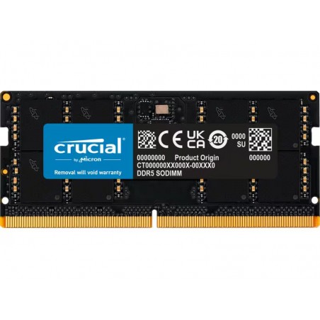 Crucial DDR5 SODIMM 16GB 5600MHz
