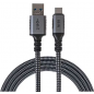 Câble USB 3.1 USB-A - USB-C 1 m, Noir/Gris onit