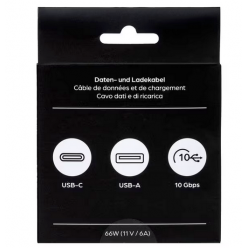 USB 3.1 USB-A to USB-C Cable, 1 m, Black/Gray onit